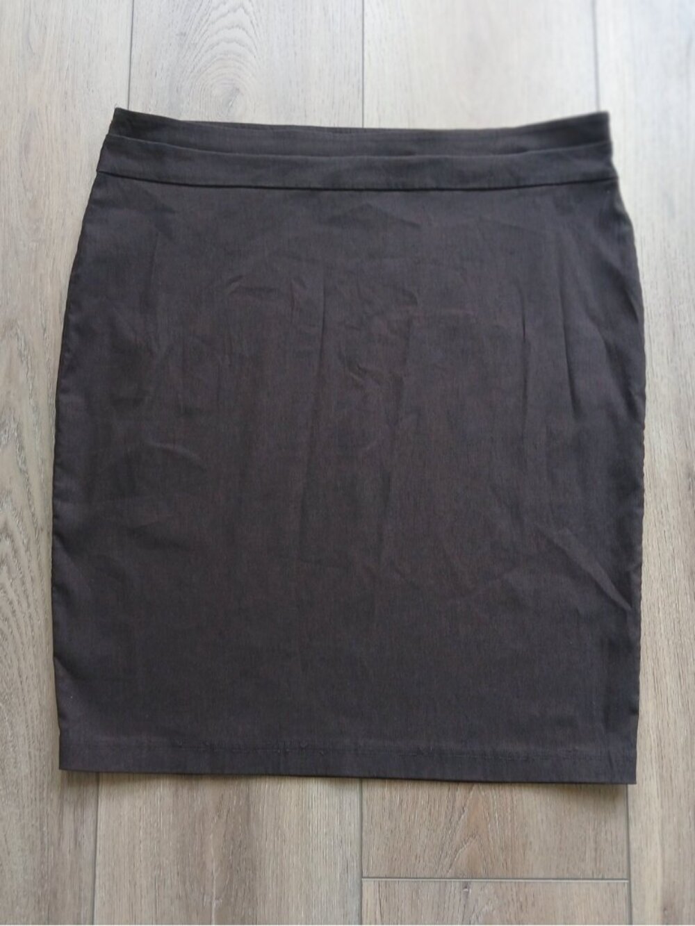 Ricki’s Pencil Skirt Size 16 Brown Stretch Career Office Work Skirt Knee Length